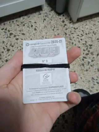 Lote 6 Juguetes y Cartas Laliga Panini