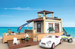 Casa de muñecas con luz y sonido