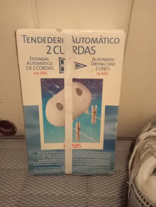 Tendedero Automático 2 Cuerdas ABS