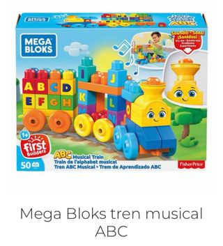 Mega Bloks Tren Musical ABC
