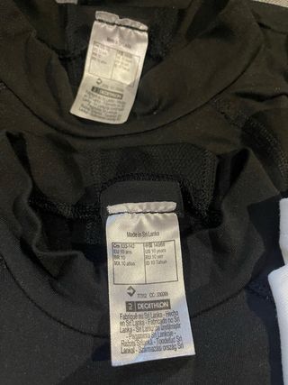 4 Camisetas Térmicas Niña/Niño 10 Años