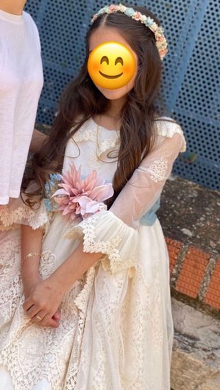 Vestido de Comunión Zodiaco Blanco