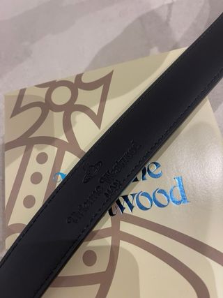 Cinturón Vivienne Westwood 110cm Negro