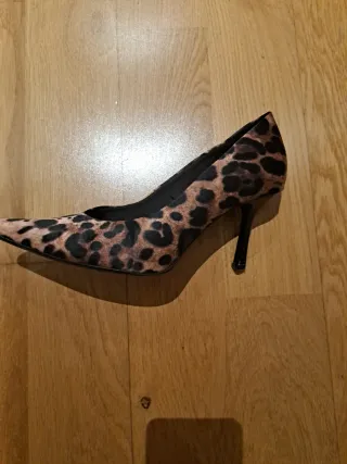 Zapatos Stradivarius Talla 40 Animal Print