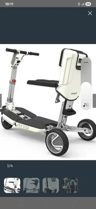 Scooter Eléctrico Plegable tenemos 2 scooter