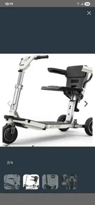 Scooter Eléctrico Plegable tenemos 2 scooter