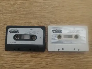 Lote 2 Cassettes Stars MSX Juegos Utilidades