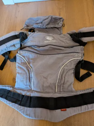 Mochila Portabebés Manduca Gris