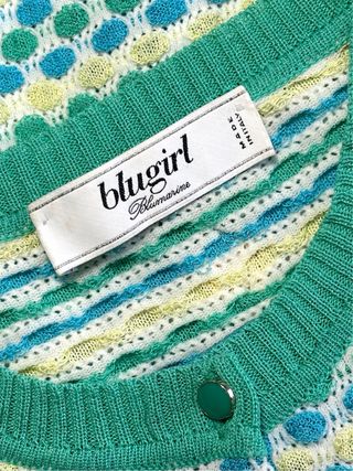 Cardigan Blugirl Blumarine Vintage Y2K Multicolor