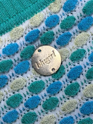 Cardigan Blugirl Blumarine Vintage Y2K Multicolor