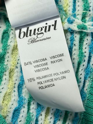 Cardigan Blugirl Blumarine Vintage Y2K Multicolor