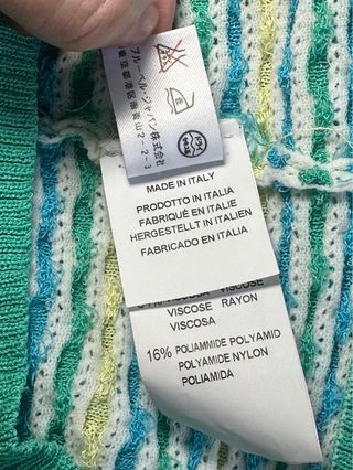 Cardigan Blugirl Blumarine Vintage Y2K Multicolor