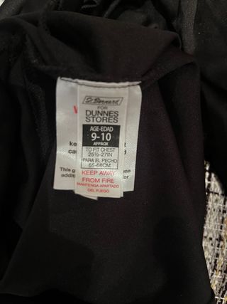 Disfraz esqueleto niño/a