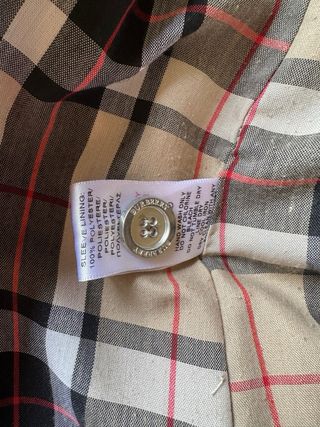 Trench Burberry Beige Clásico