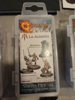 Pack Sphere Wars: libro y 4 lotes iniciales