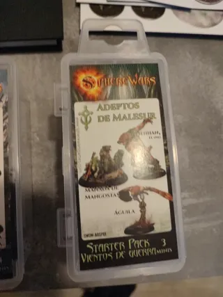 Pack Sphere Wars: libro y 4 lotes iniciales