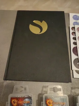 Pack Sphere Wars: libro y 4 lotes iniciales