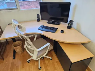 Mesa oficina estudio despacho escritorio Cajonera