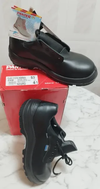 ZAPATOS N°41 DE SEGURIDAD PANTER MILANO TALLA 41