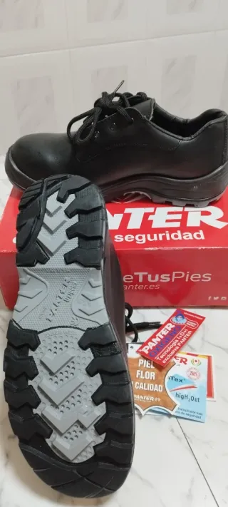 ZAPATOS N°41 DE SEGURIDAD PANTER MILANO TALLA 41