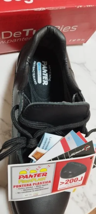 ZAPATOS N°41 DE SEGURIDAD PANTER MILANO TALLA 41
