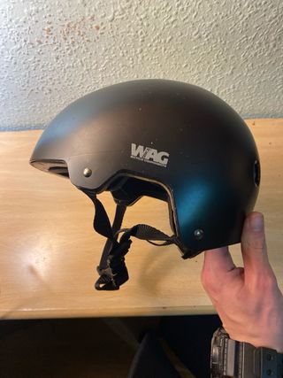 Casco Bici BMX Patines Skate Negro