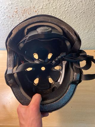 Casco Bici BMX Patines Skate Negro