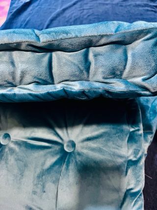 Cuscini da seduta 3 pezzi quadrati 40x40cm