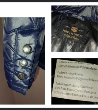 Piumino Uomo John Monroe Blu