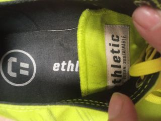 Zapatillas Ethlet Hombre Verde y Negro