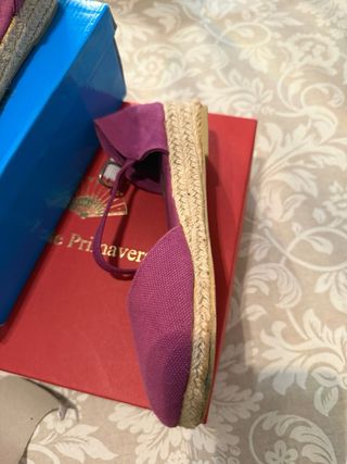 Alpargatas buganvilla niña flamenca