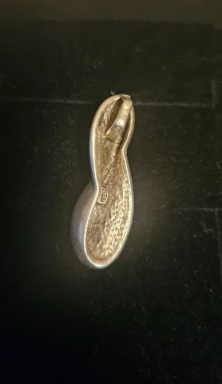 Colgante Plata vintage con nacar