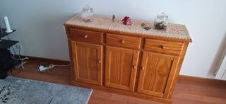 Cômoda de madeira para sala de jantar