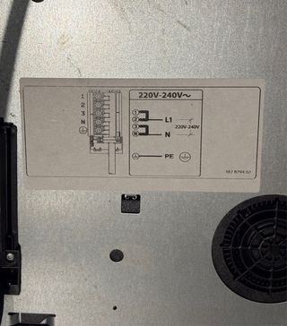 Placa de inducción AEG