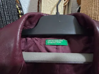 Abrigo tres cuartos morado