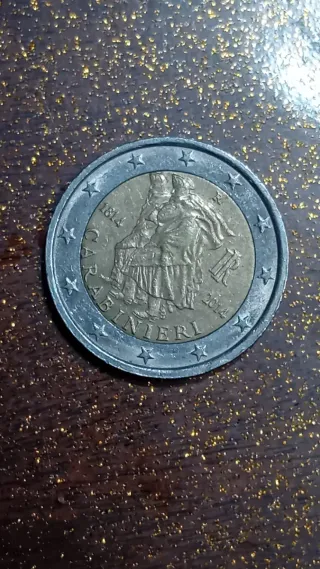 2 Euro Commemorativo  dell' Italia.