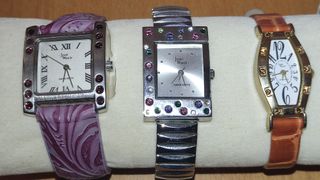 LOTE de 6 relojes “Jewel Watch” Swarovski cristal