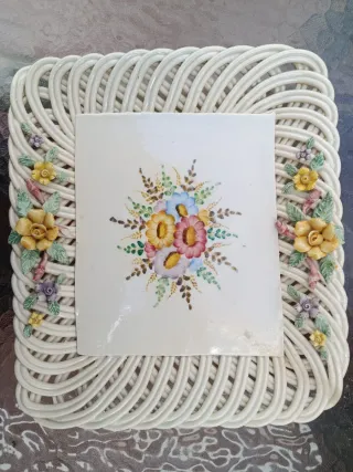 Conjunto Cerámica trenzada de Manisese  4 piezas