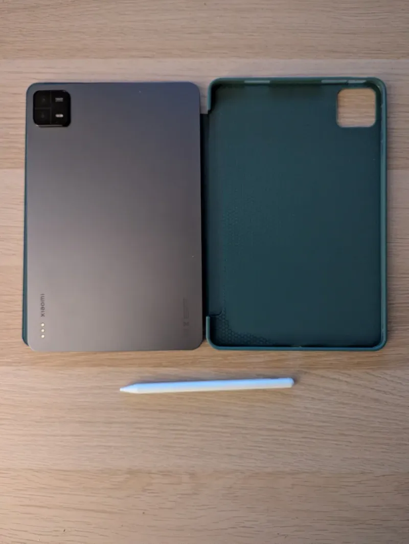 Xiaomi Pad 6 con funda y lápiz afbeelding 3