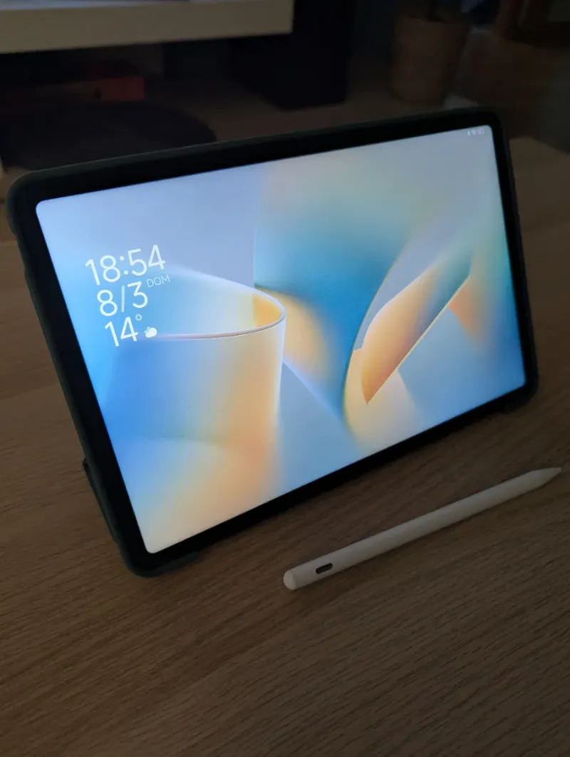 Xiaomi Pad 6 con funda y lápiz afbeelding 4