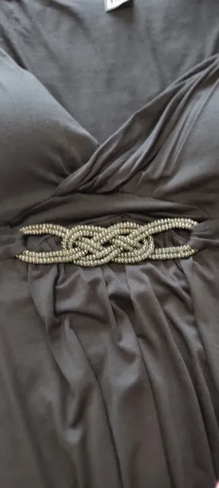 Vestido negro Walk and Talk T-46