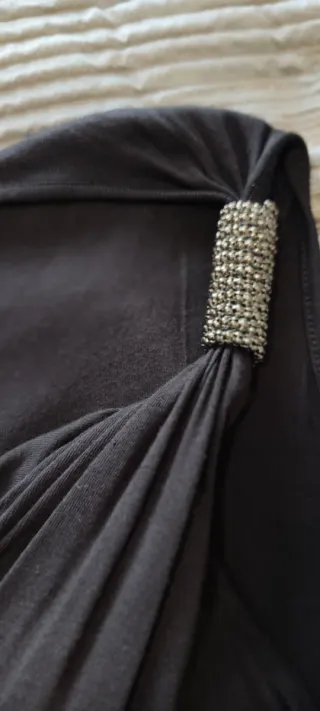 Vestido negro Walk and Talk T-46