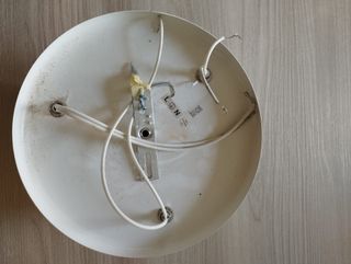 Plafoniera 3 luci bianca