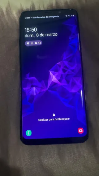 Samsung S9 Plus Negro/Morado