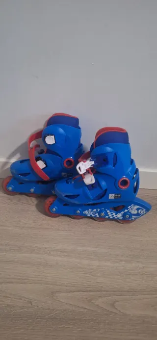 Patines Azules Talla 28-30 Ajustables