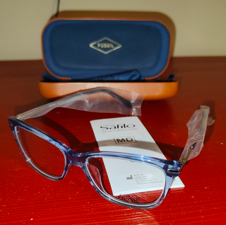 Occhiali da vista Fossil donna blu