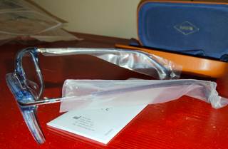 Occhiali da vista Fossil donna blu