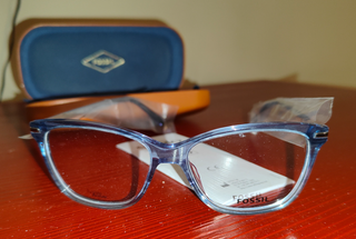 Occhiali da vista Fossil donna blu