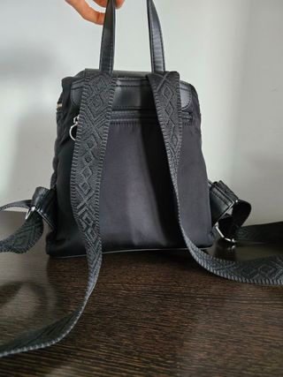 Mochila Kahlo & Co Negra Piel