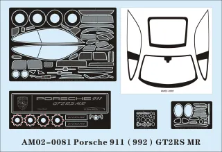 Maqueta Alpha Model Porsche 911 (992) GT2RS MR
